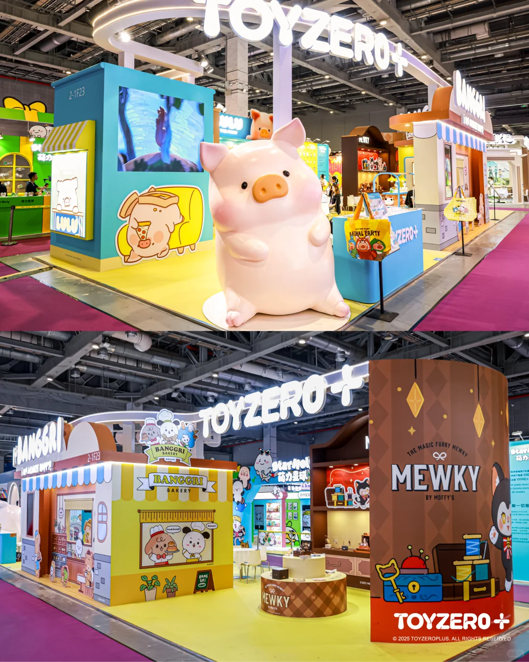 展会 |收到TOYZEROPLUS LEC授权展现场情报