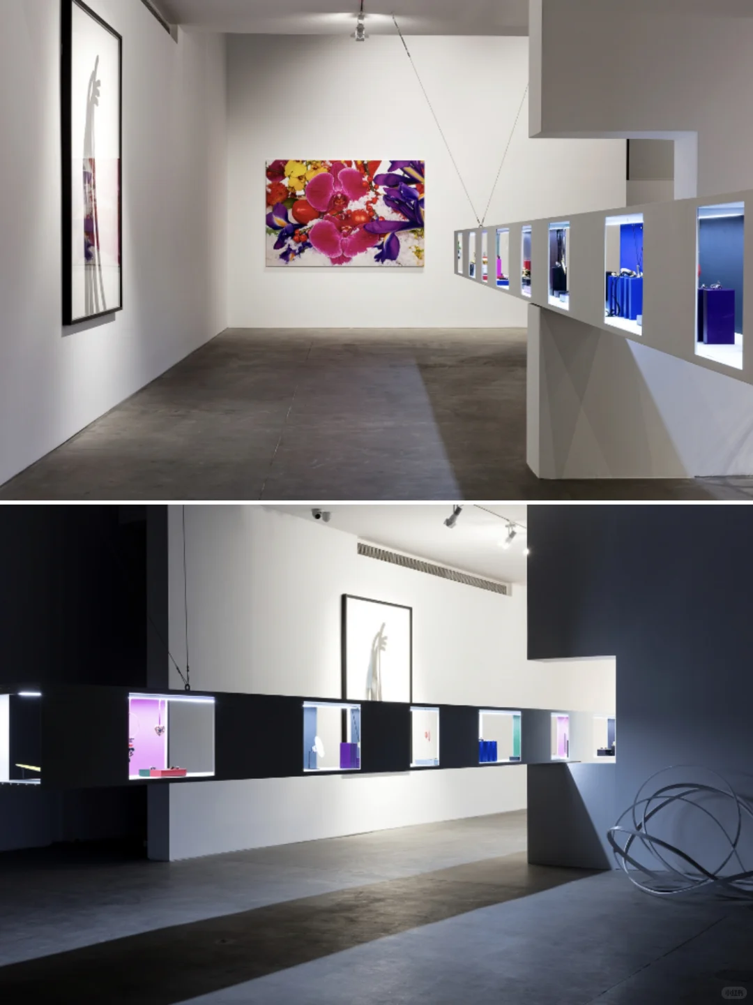 一面张力拉满?的画廊展墙