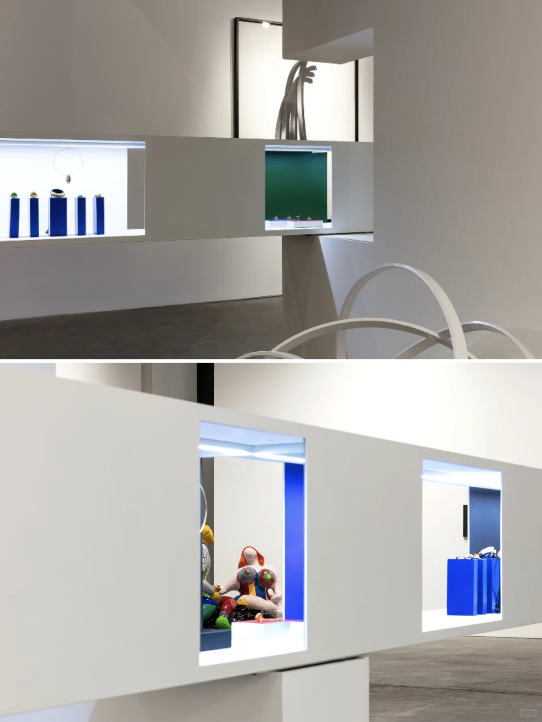 一面张力拉满?的画廊展墙