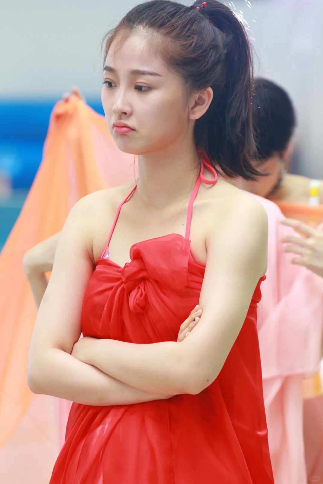 虞书欣早期泳装照分享