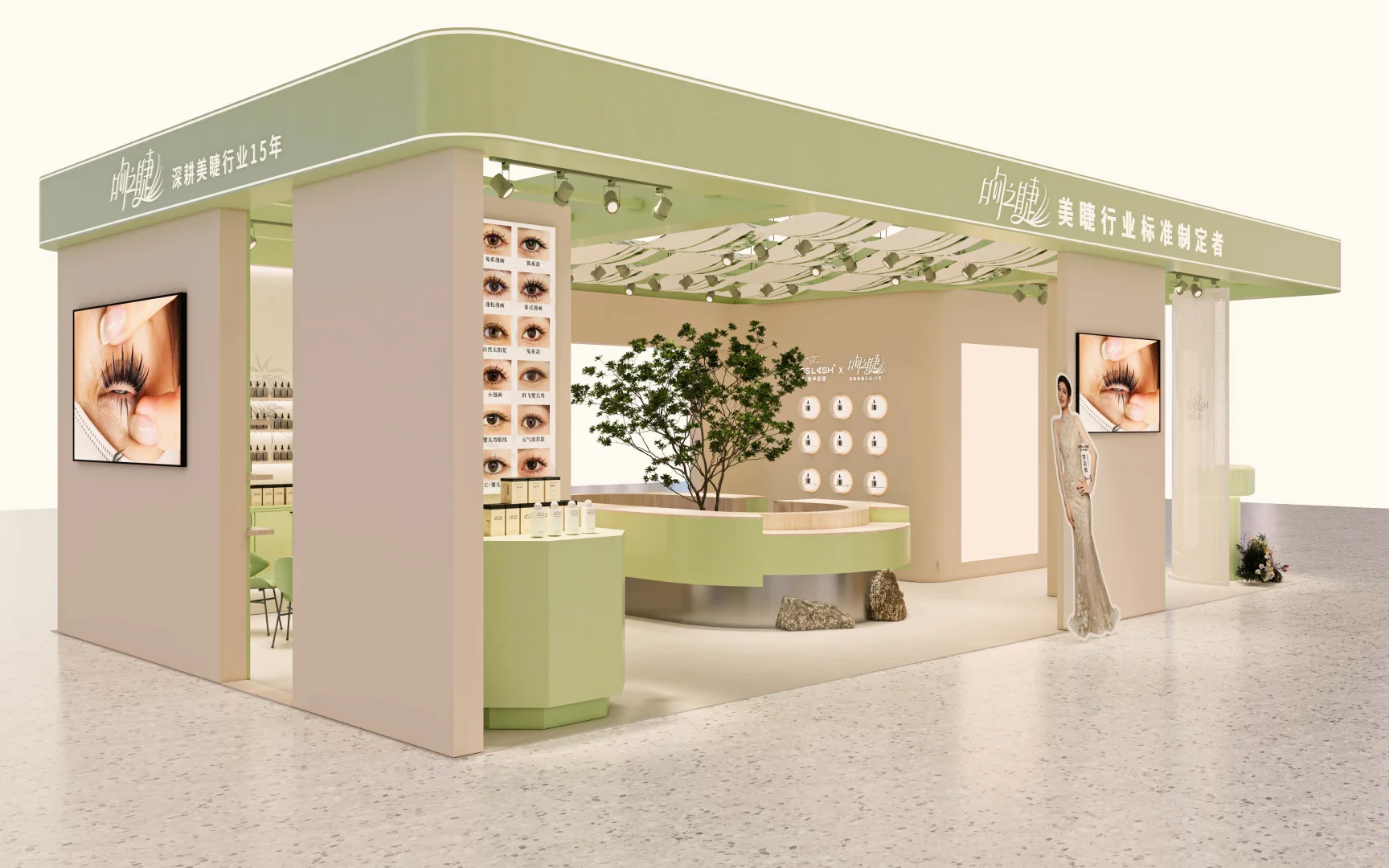 新鲜出炉！！广州美博会展厅布局详图来啦