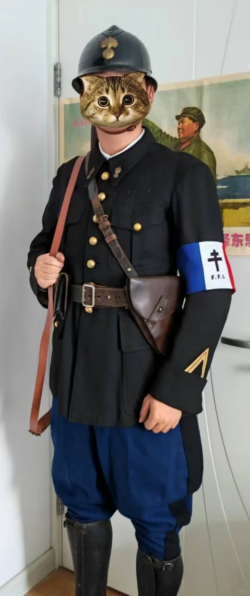 为法国抵抗组织（FFI）作战的宪兵（GR）