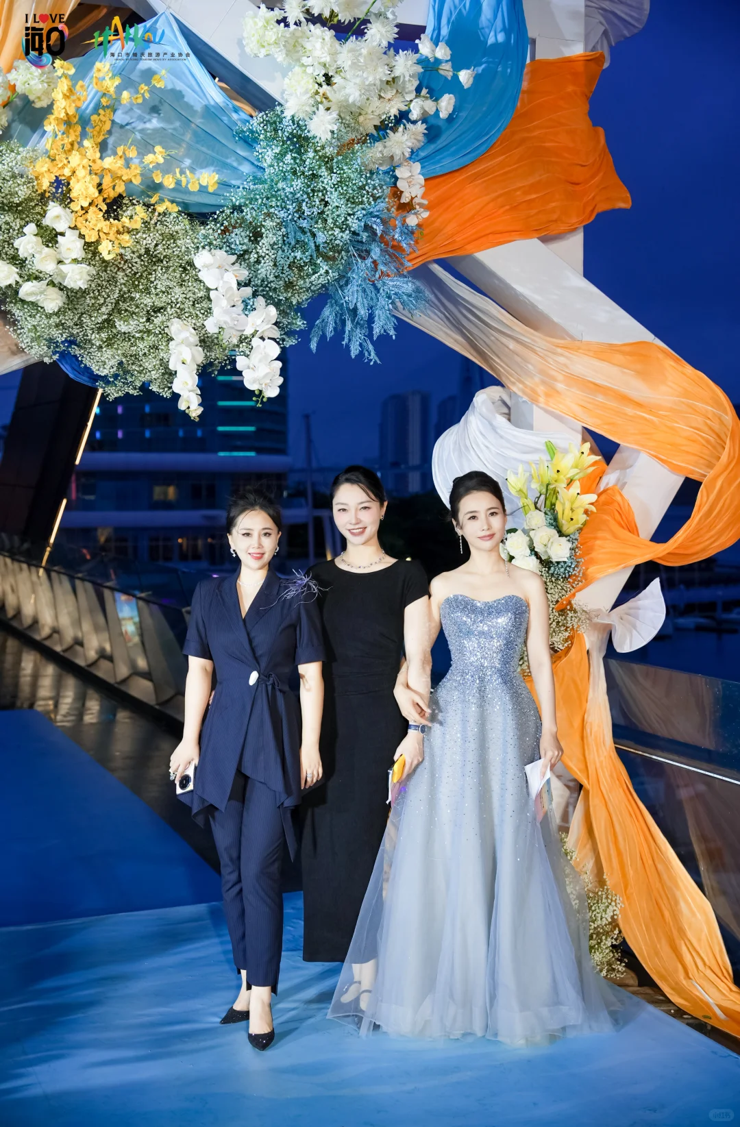 七夕在海口看婚纱秀