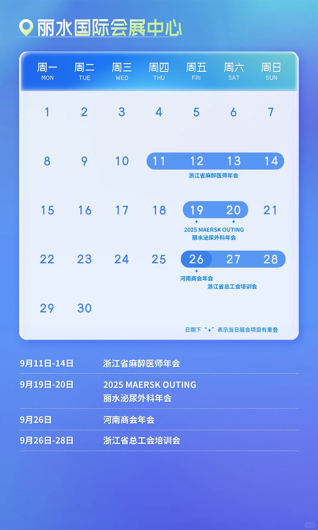 终于等到了9月全国展会?一键收藏