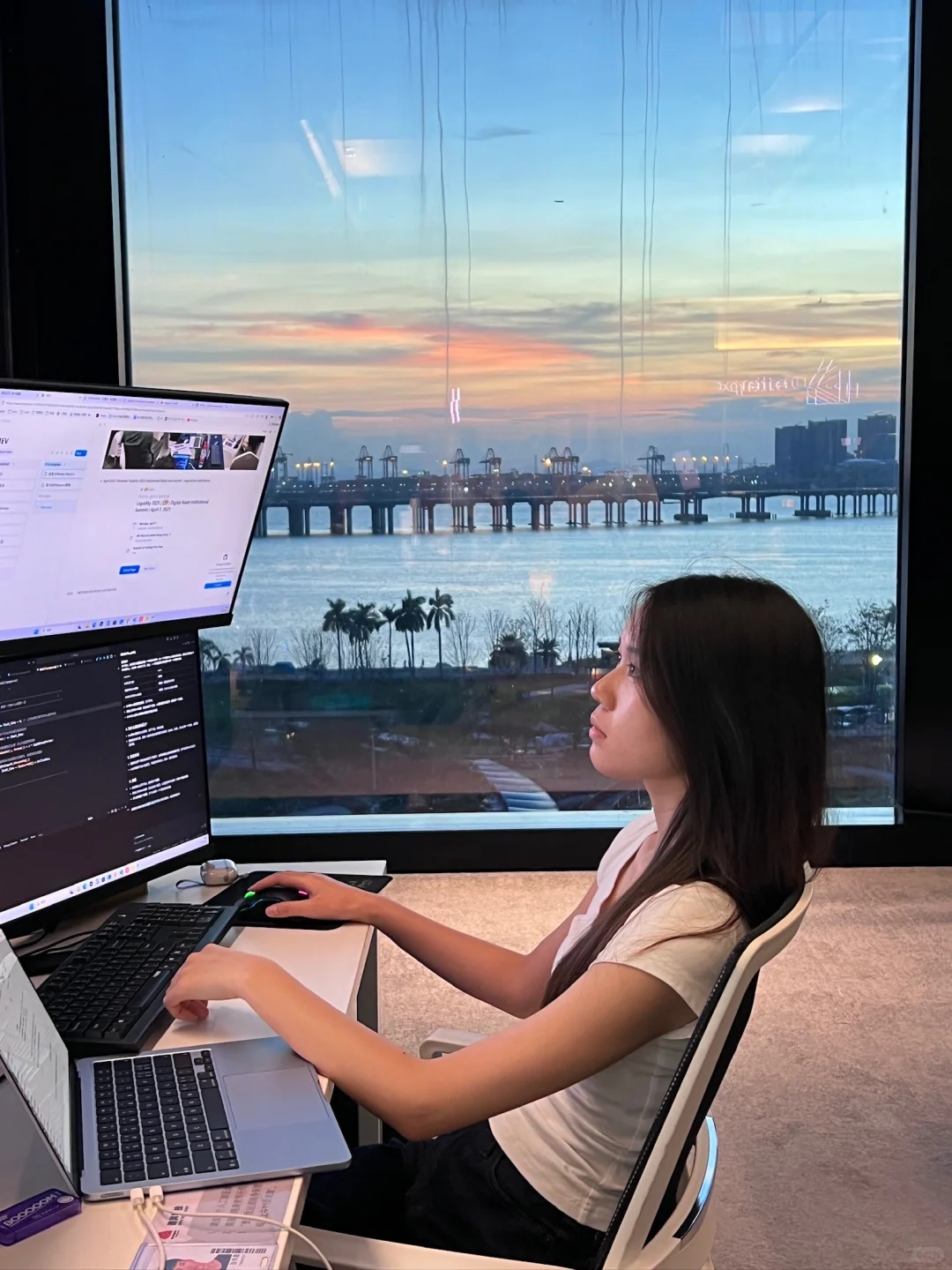 一个女交易员的日常