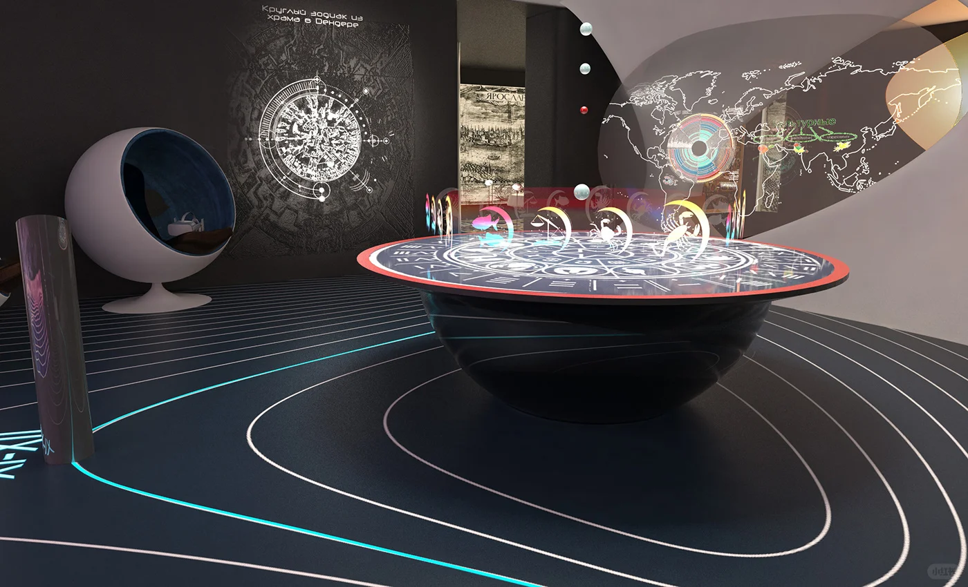 高品质展厅效果图：从构思到呈现的艺术