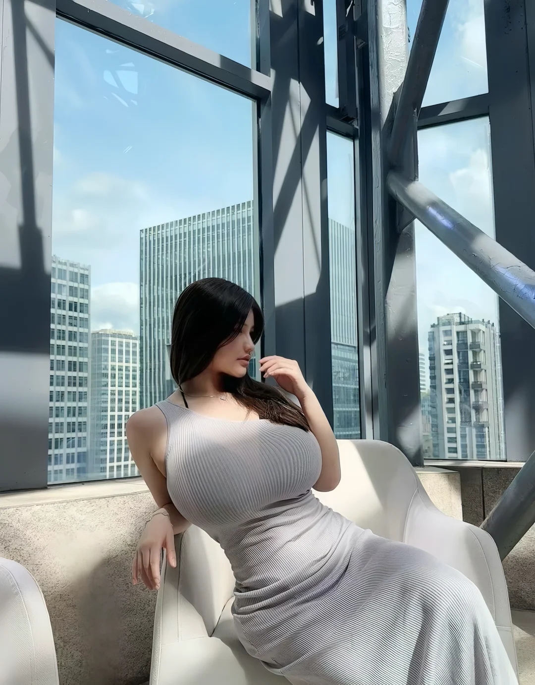 这裙子是属于她的神裙！正常穿搭 无不良导向