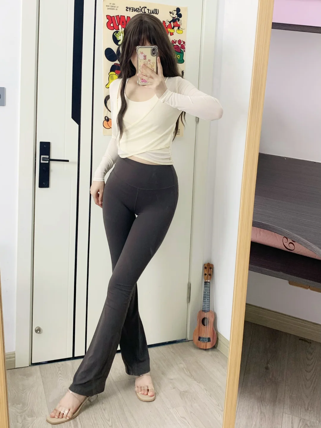 ₊⁺♡̶₊⁺棕色系?瑜伽服真的好纯欲好好看.*·°