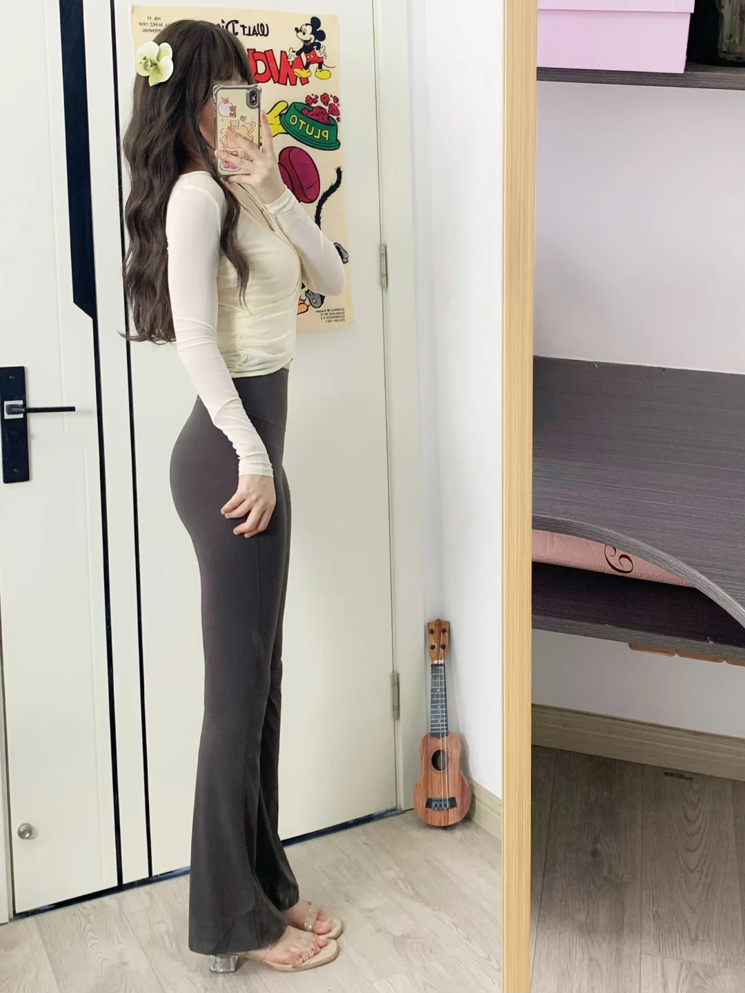 ₊⁺♡̶₊⁺棕色系?瑜伽服真的好纯欲好好看.*·°