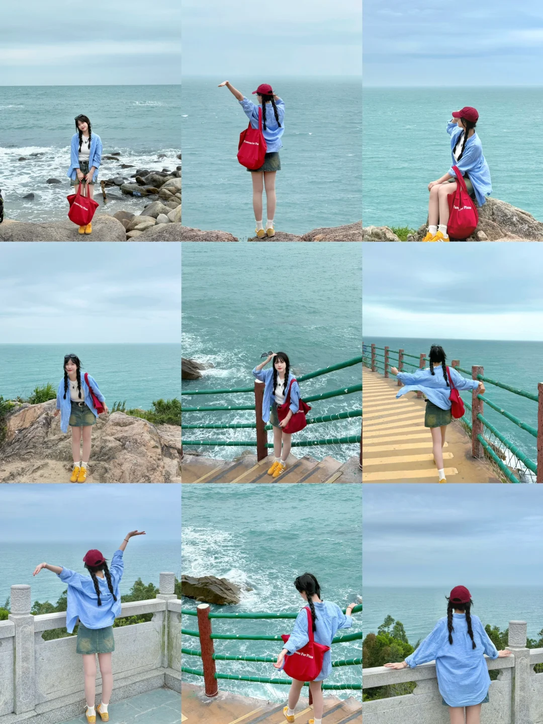 存几个i人小幅度拍照姿势?简单好出片！！