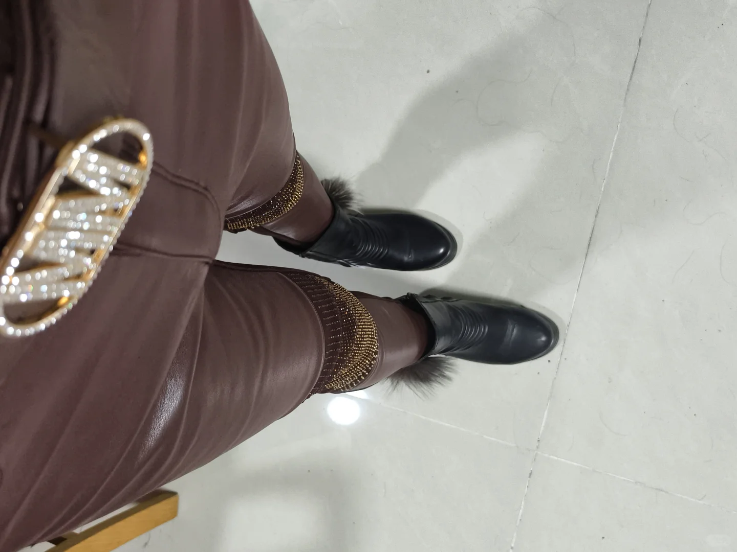 45岁老阿姨 长相和穿搭算熟女吗