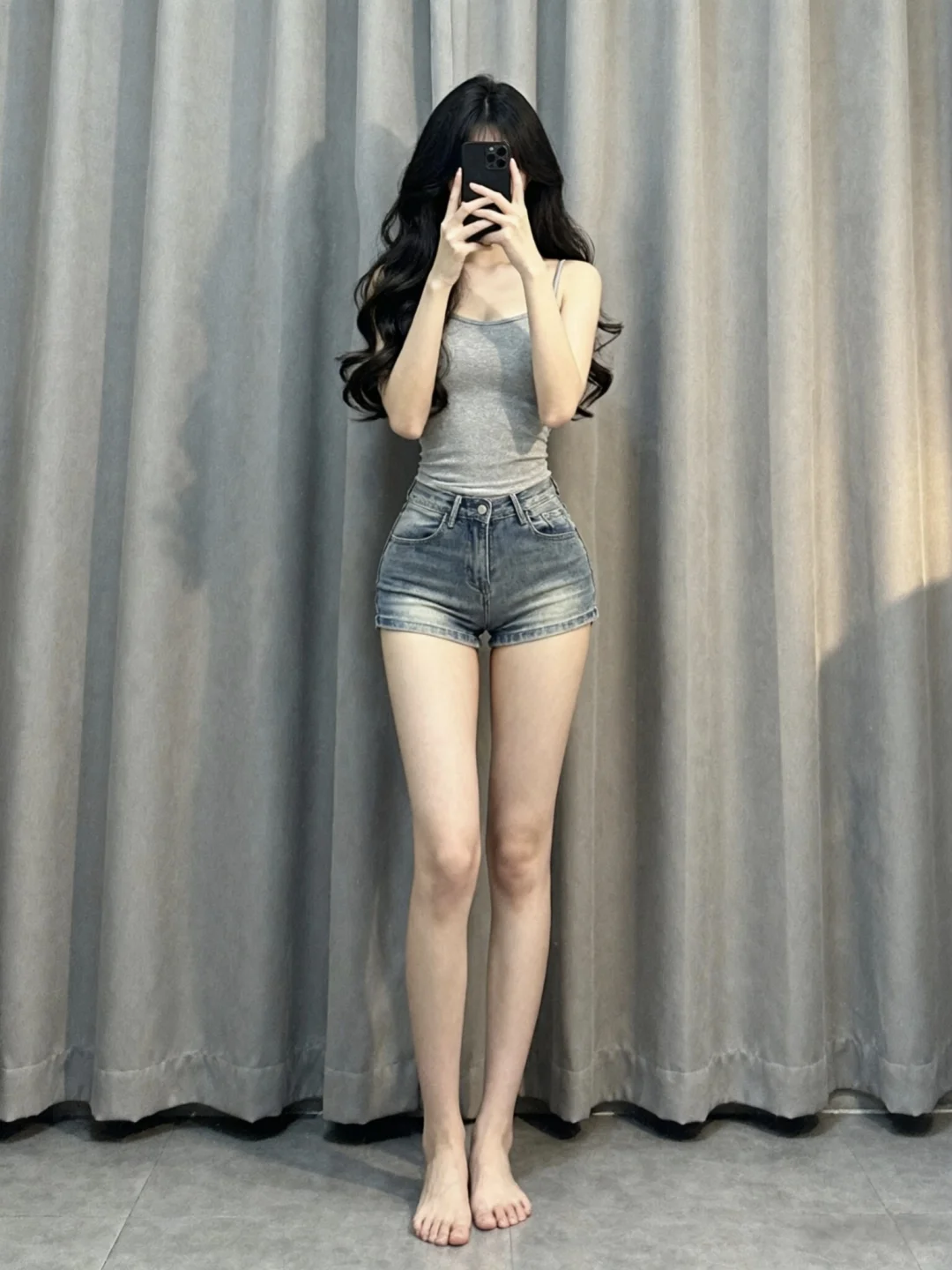 秀一下大长腿，日常穿搭