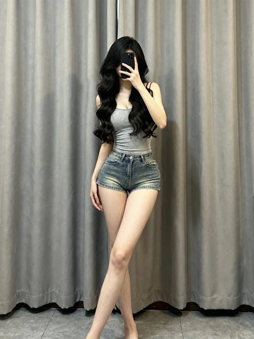 秀一下大长腿，日常穿搭