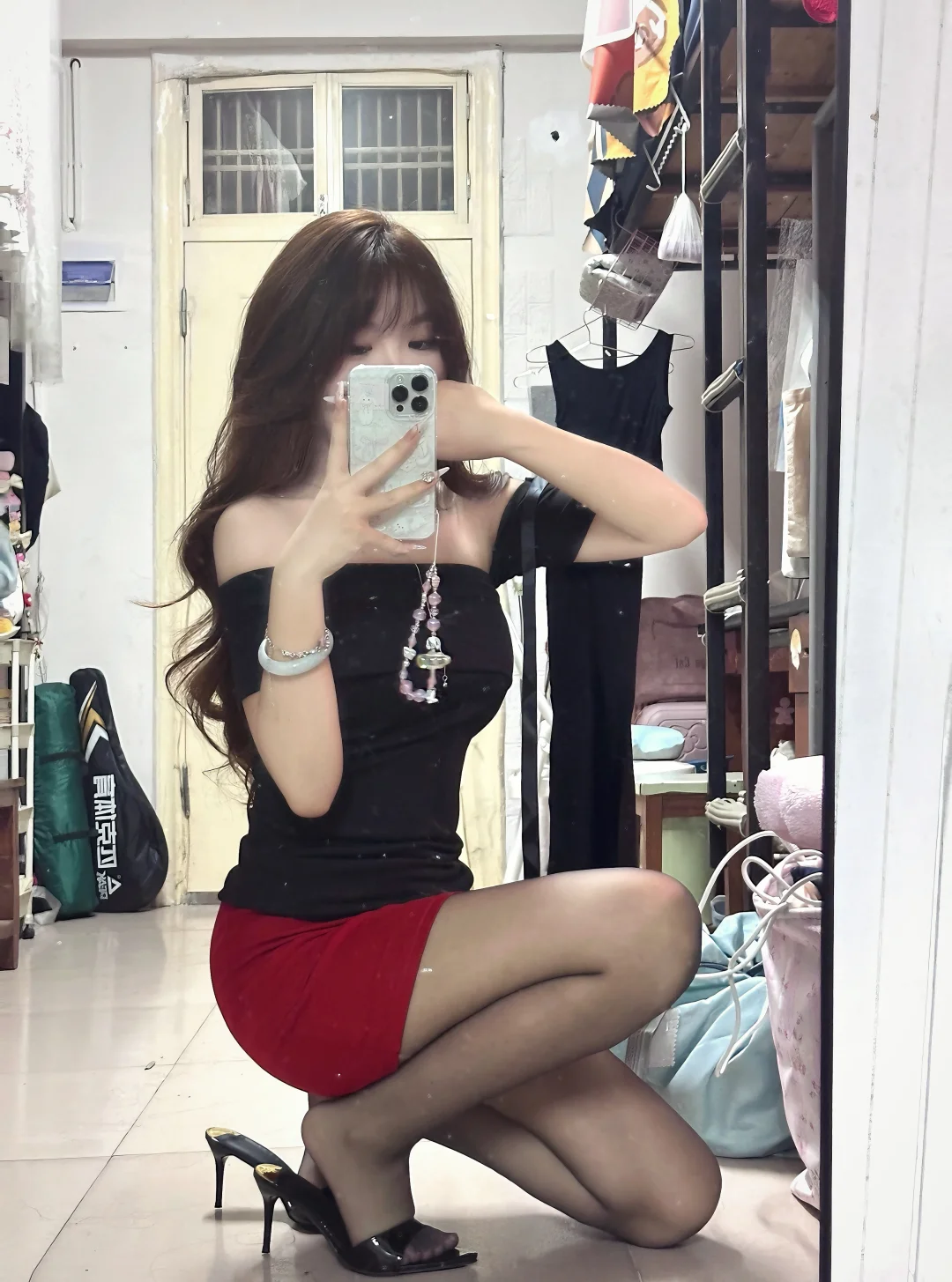 发发一套御姐系穿搭