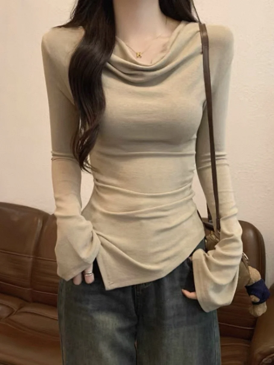 ?这件斜肩T恤也太顶了！一秒穿出美式chic高