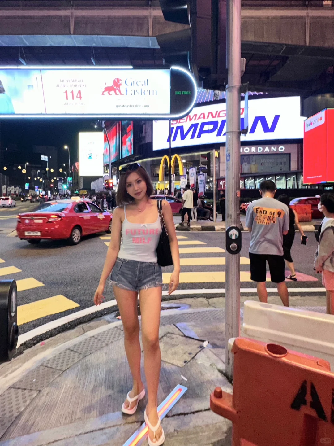 在大马实现了穿衣自由