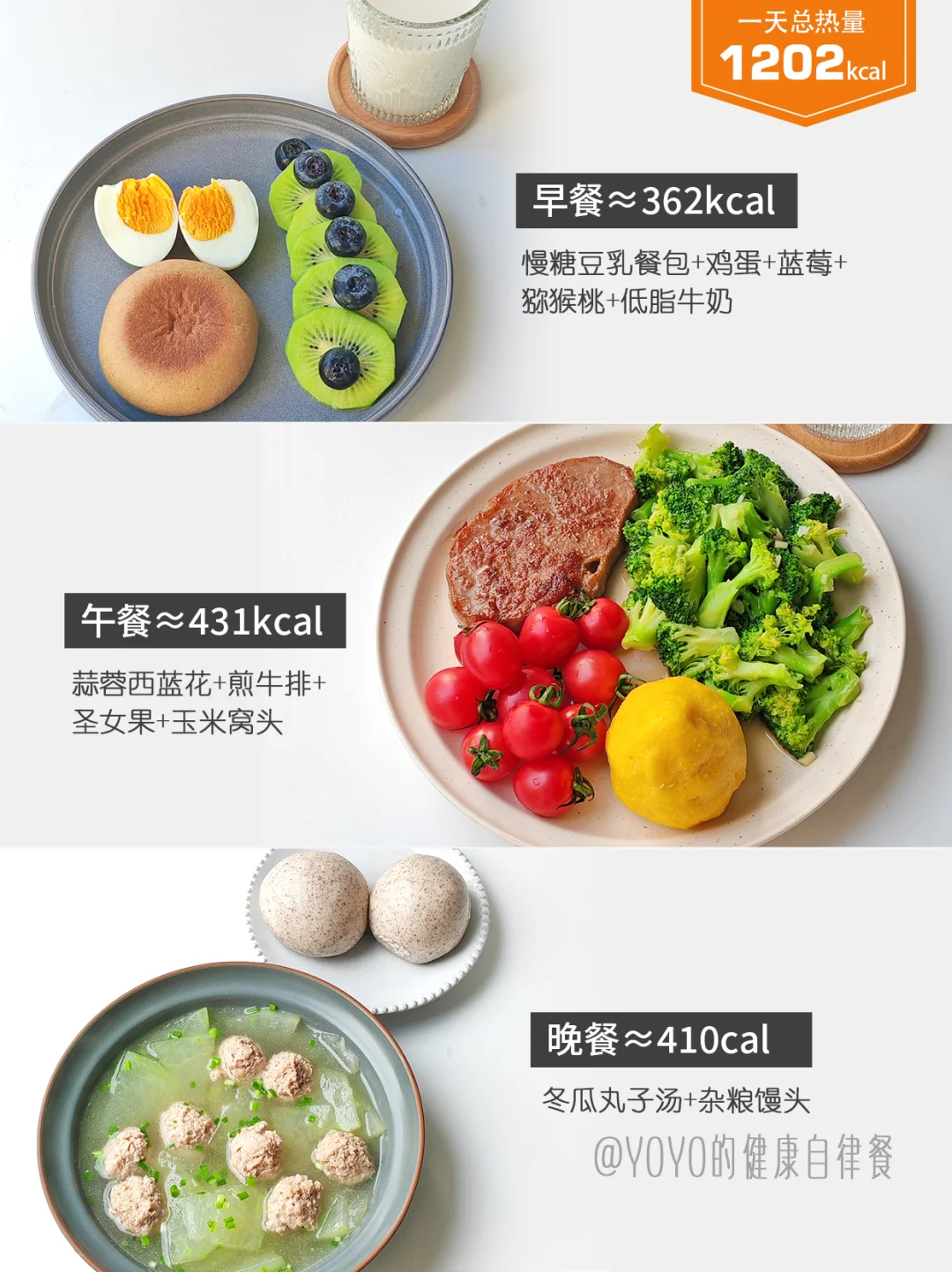 跟国家卫健委吃减脂餐|胰岛素抵抗一日三餐