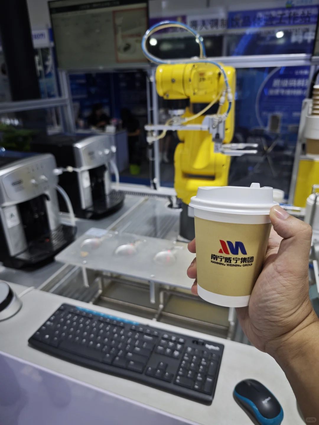 东盟博览会，最大的印象是咖啡机！