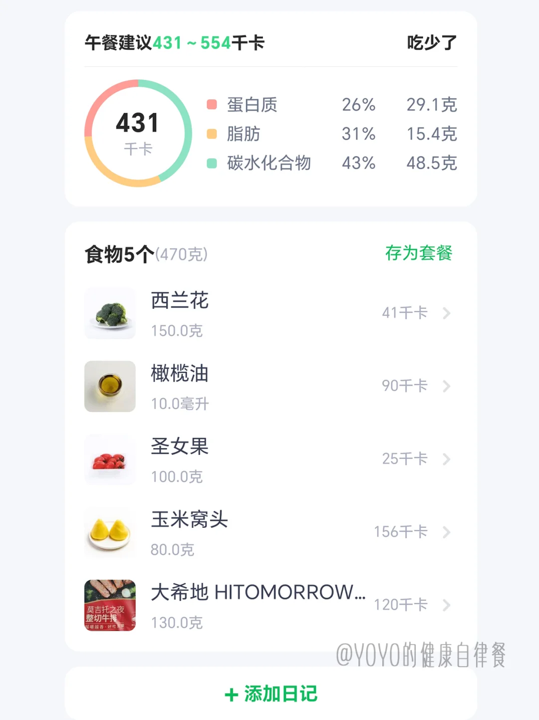 跟国家卫健委吃减脂餐|胰岛素抵抗一日三餐