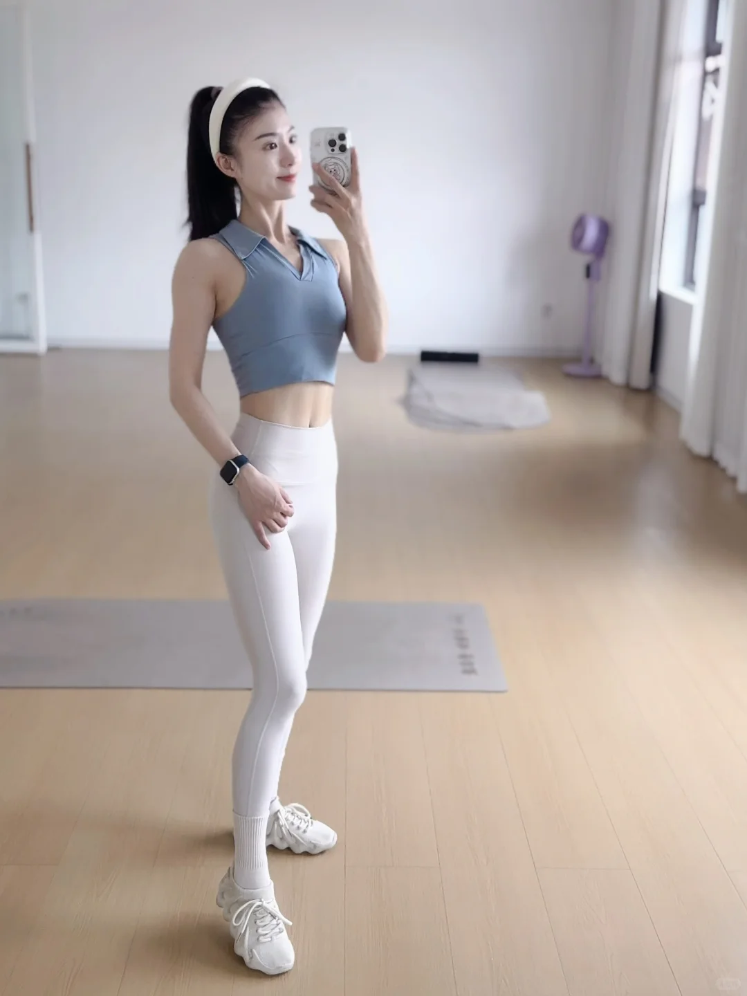 普拉提老师的日常穿搭?