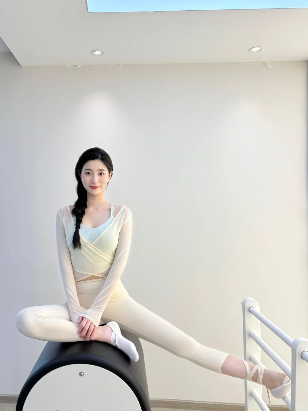 普拉提穿搭|今天是薄荷曼波少女?‍♀️