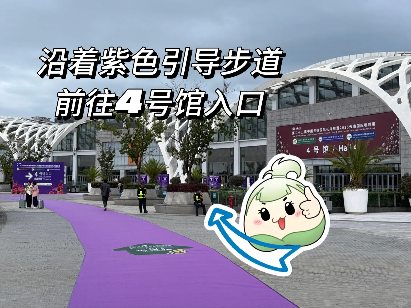 昆明花展｜跟着步导图，直达蕊漪展位！