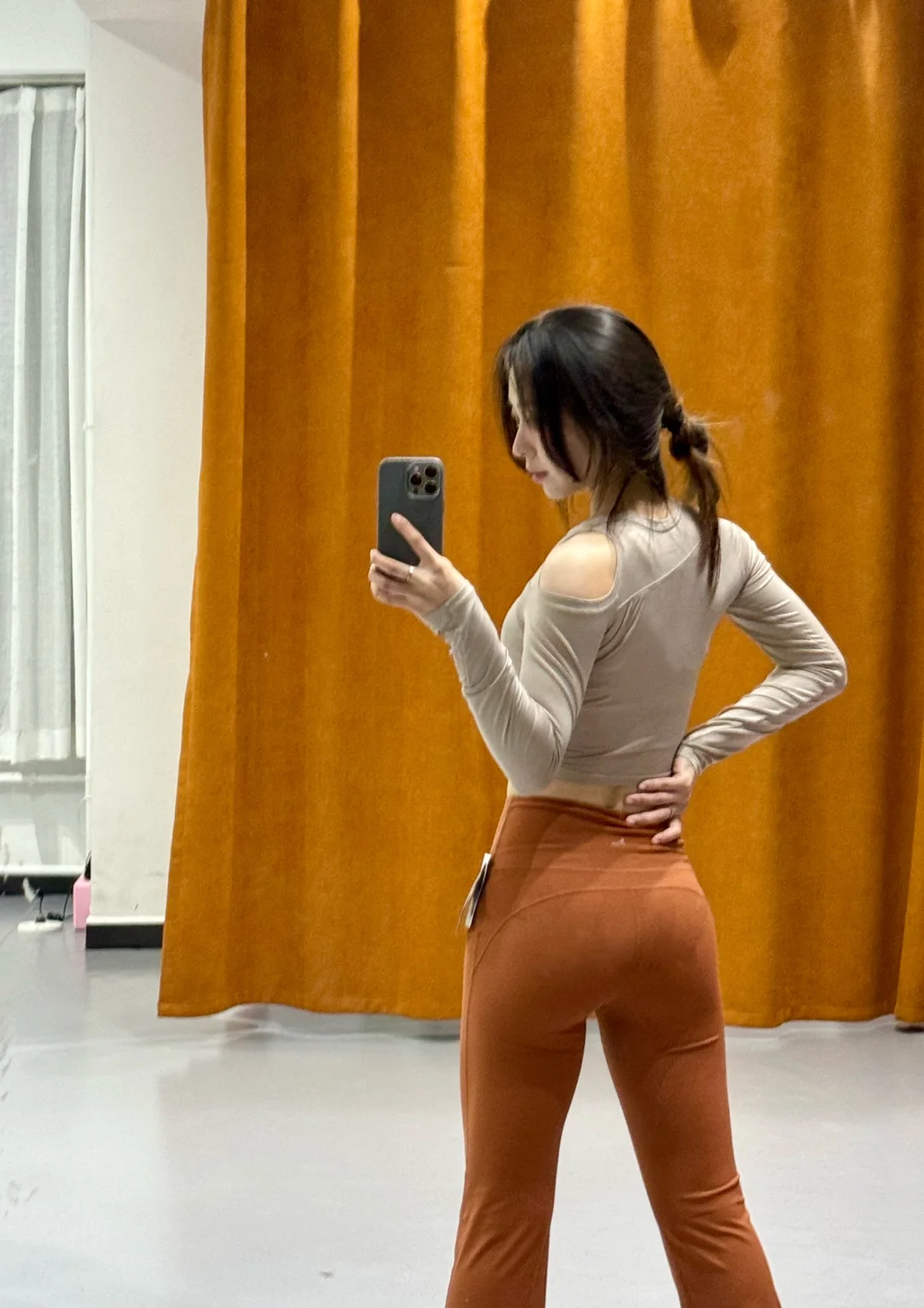 这套瑜伽服真的美呆啦！！！！