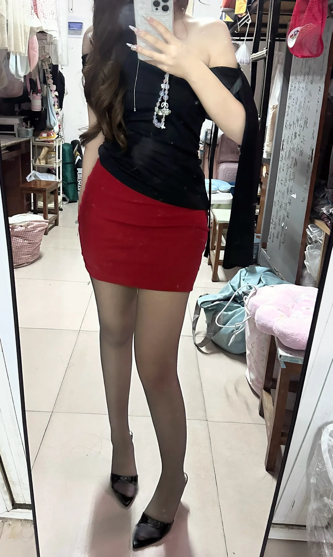 发发一套御姐系穿搭