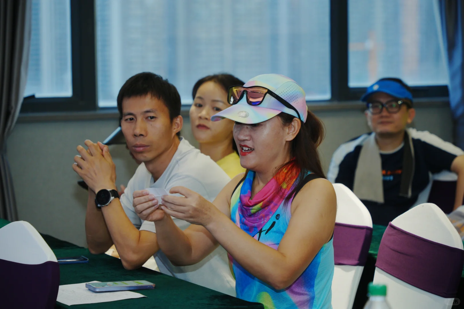 被朋友拖去茉莉花越野跑推介会，结果种草了