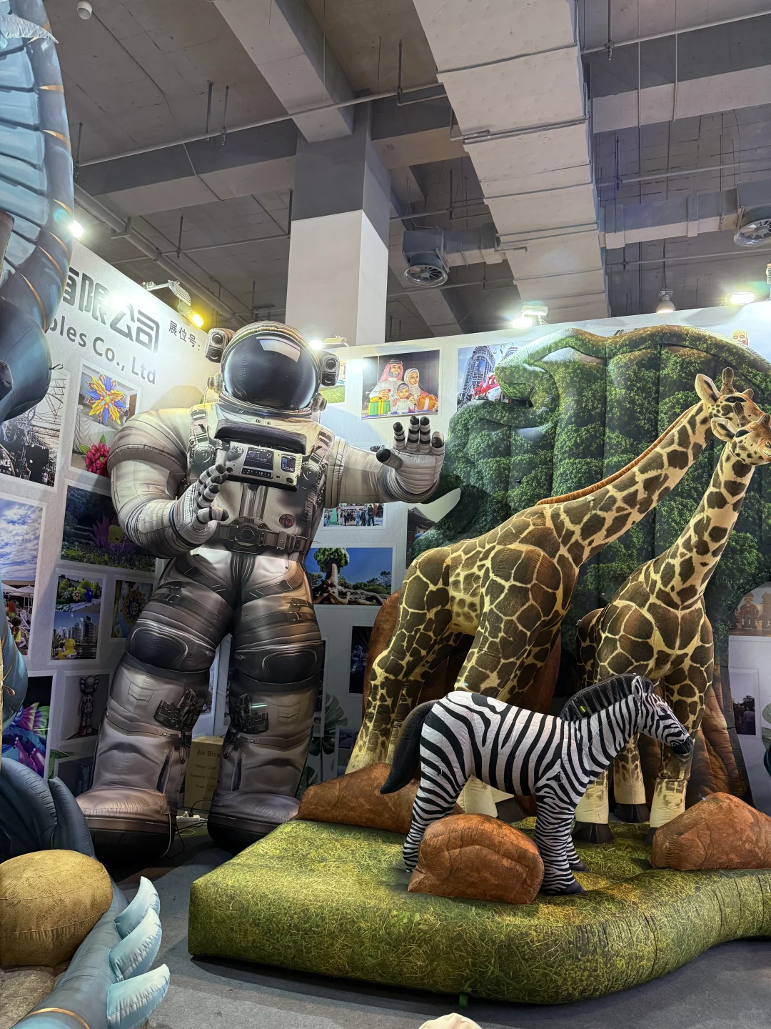 美陈人逛完展后,喊你速来抄厂家作业?