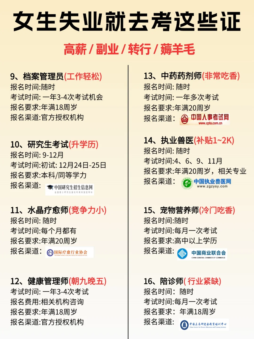 女生失业别摆烂，这些证考了轻松逆袭上岸！