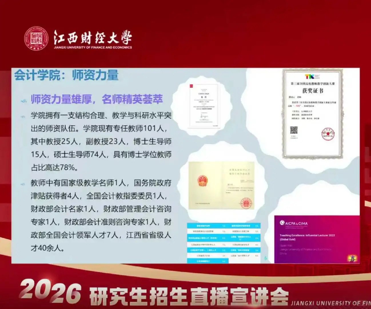 江财会计学院招生推介会