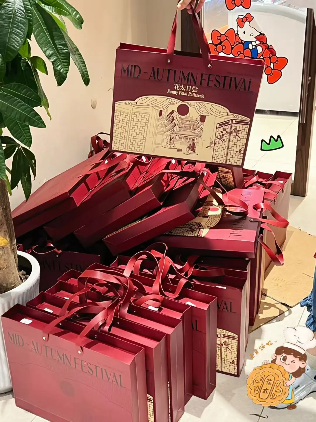 刚把70个的公司团购单满满一车送