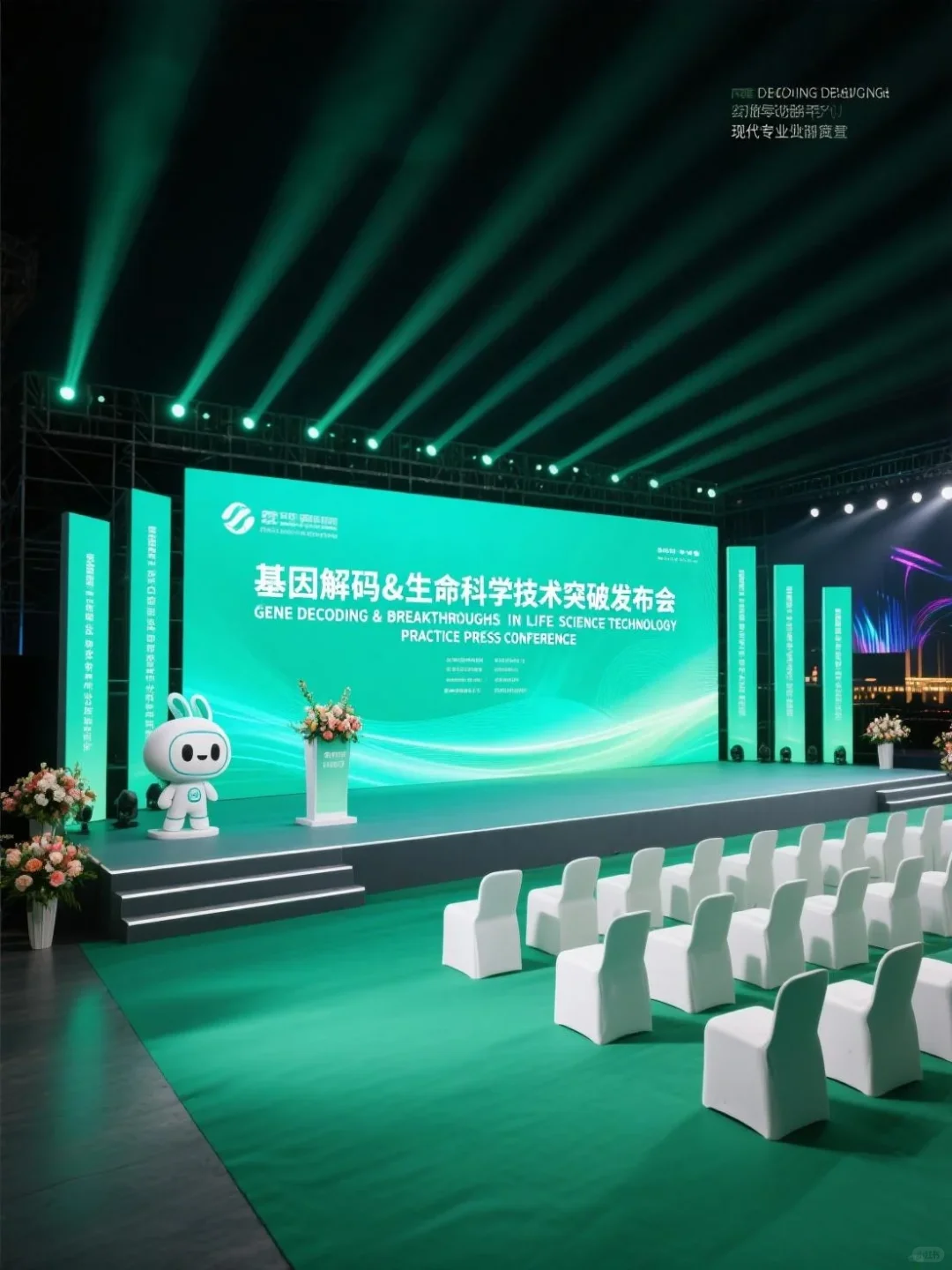 总要办一次很有氛围感的发布会吧?