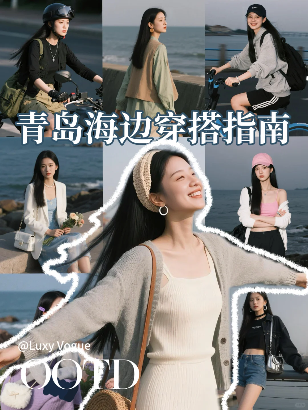 ?青岛海边|让你美出圈的穿搭与拍照攻略?