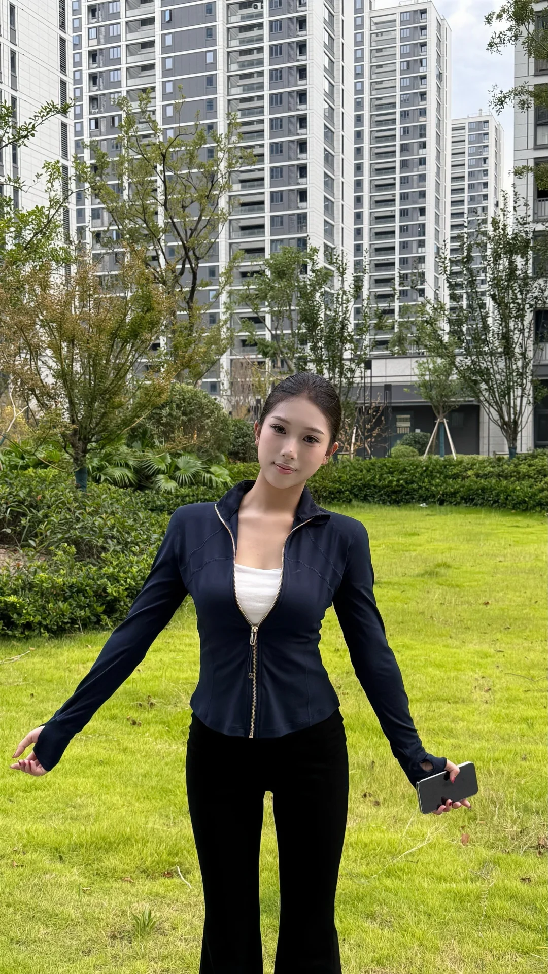 瑜伽服不要太显瘦！