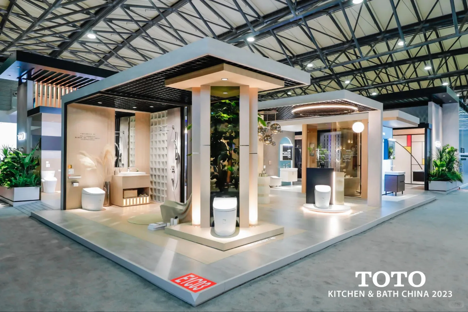 贵州展陈‖贵州TOTOTO卫浴展台设计搭建?