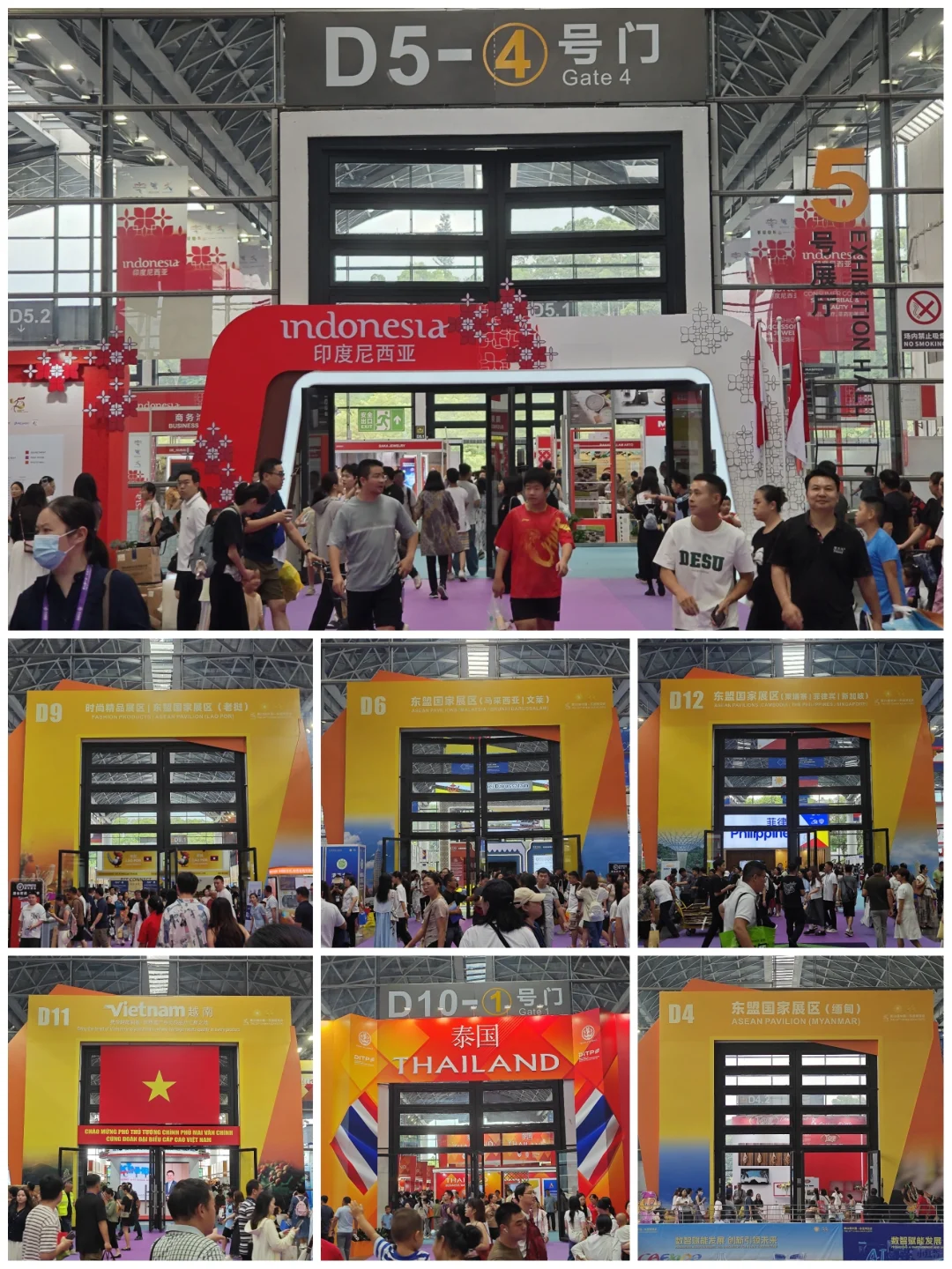 今年的东盟博览会，大家觉得怎么样？