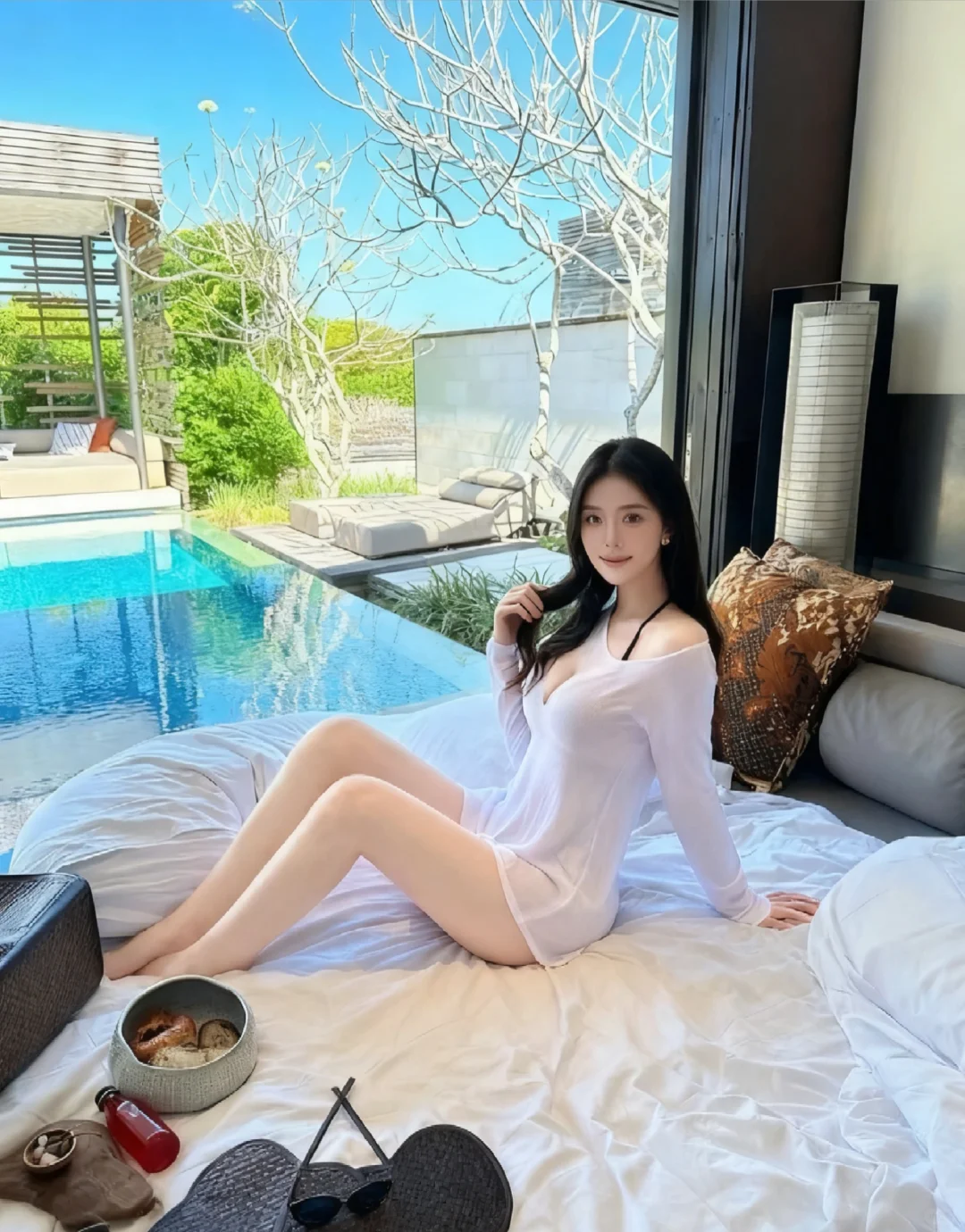 优雅知性美女