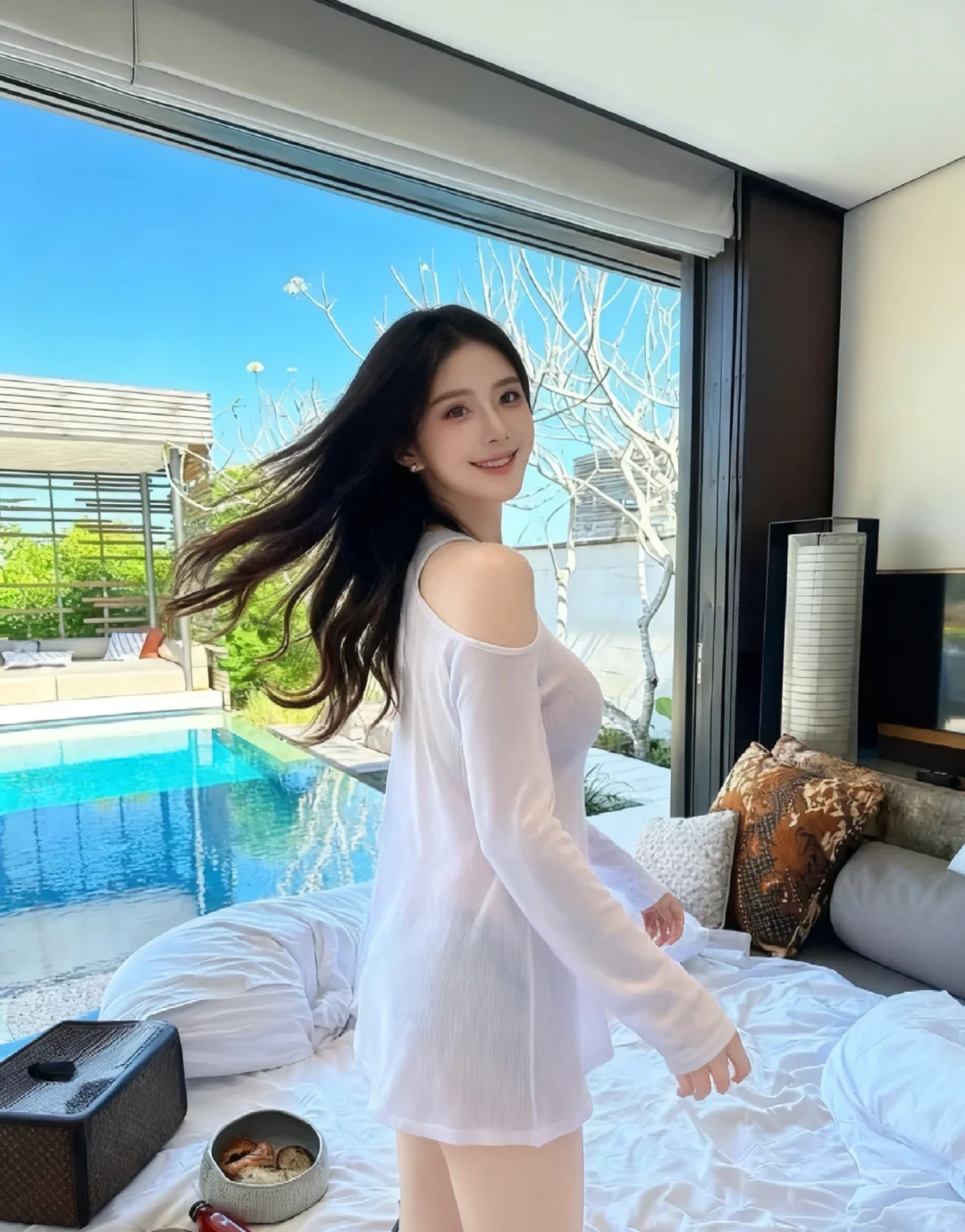 优雅知性美女