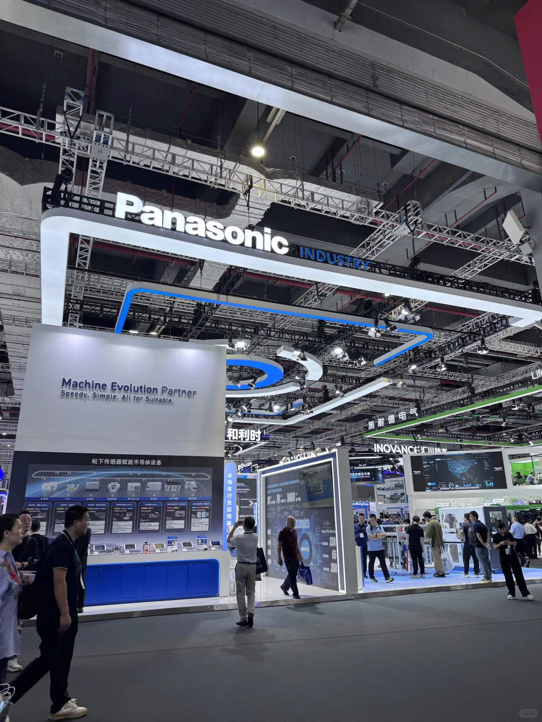 工博会还是值得一逛的，不少世界级大公司