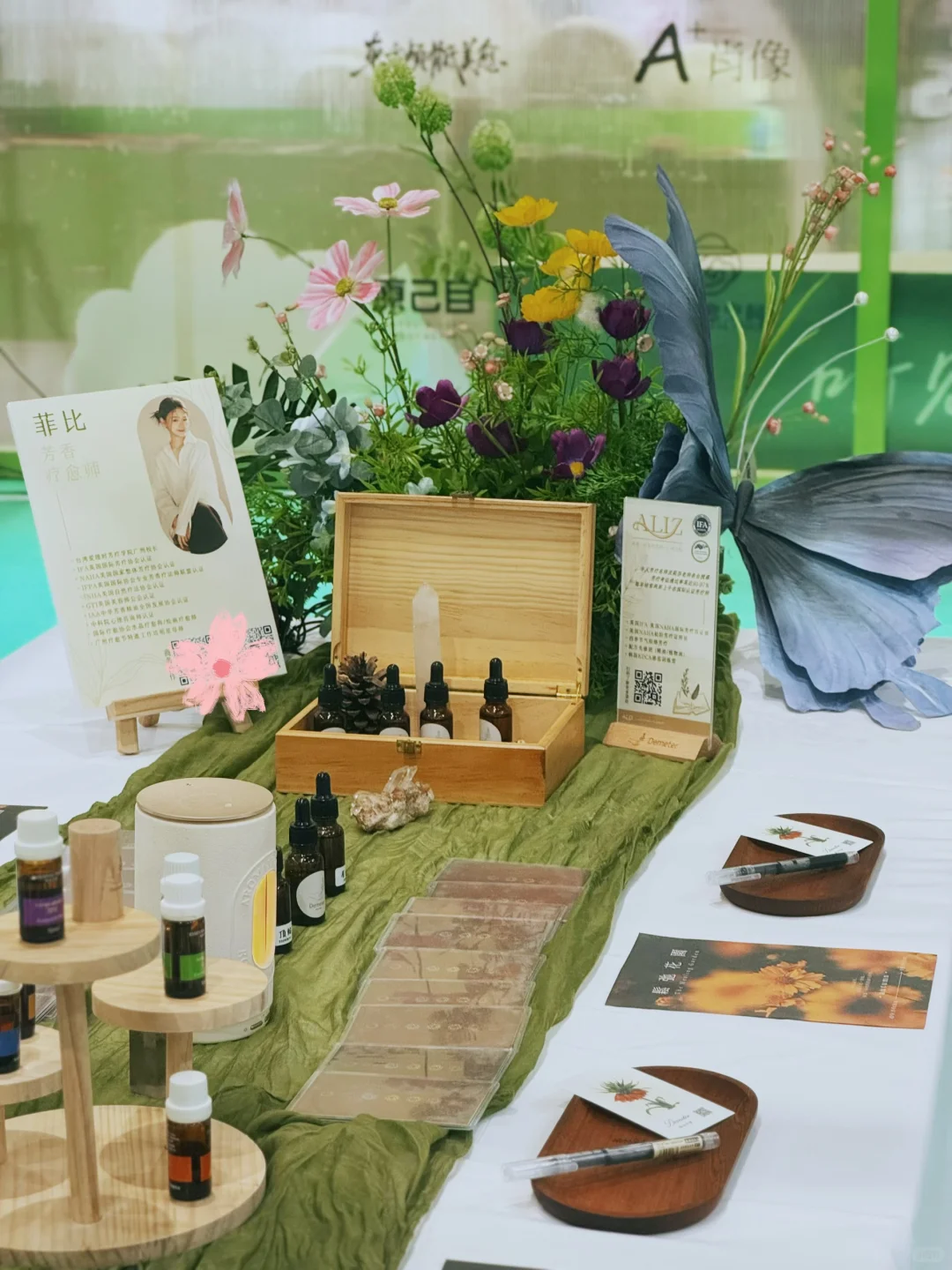 那天，我們在廣州療癒展裡種下一座治癒花園