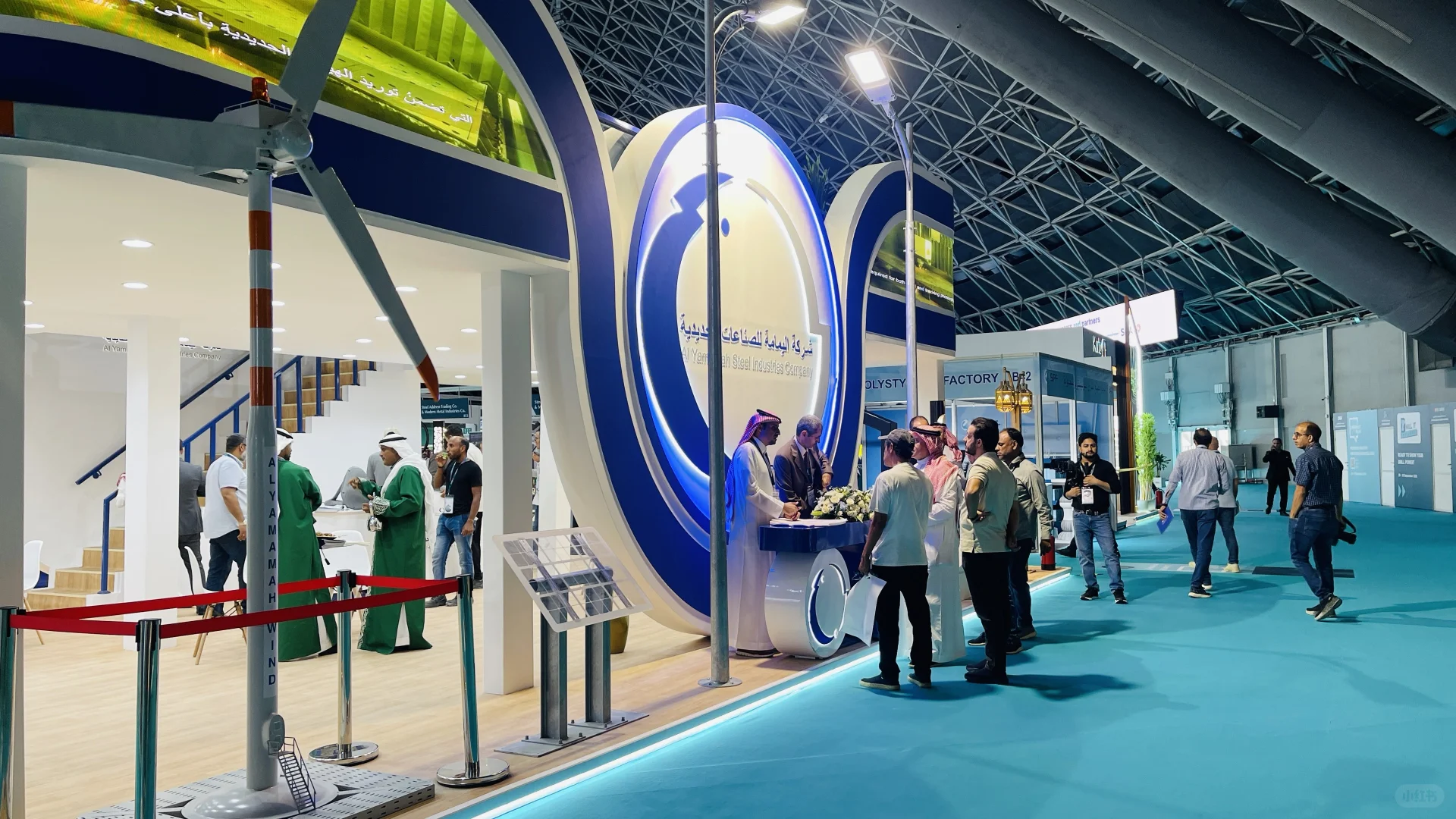 吉达五大展（big5）开展第一天