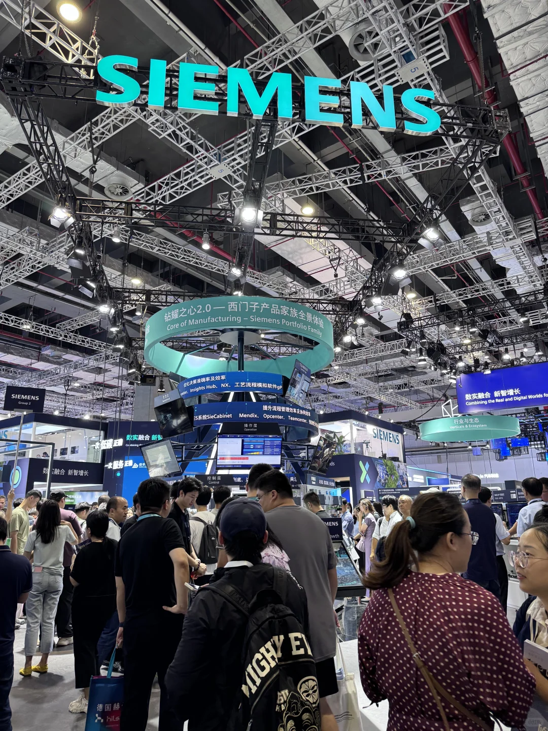 工博会还是值得一逛的，不少世界级大公司