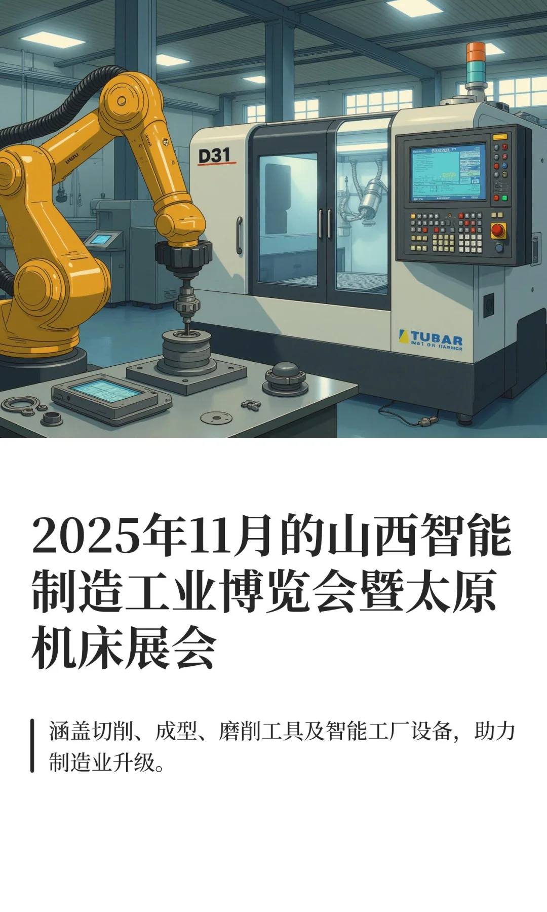 2025年11月的山西智能制造工业博览会暨太原