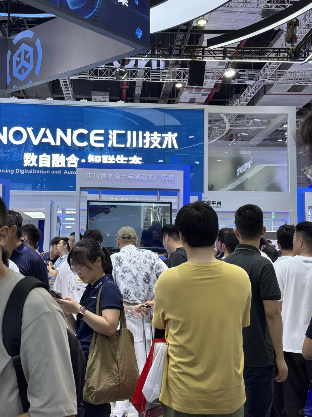 工博会还是值得一逛的，不少世界级大公司