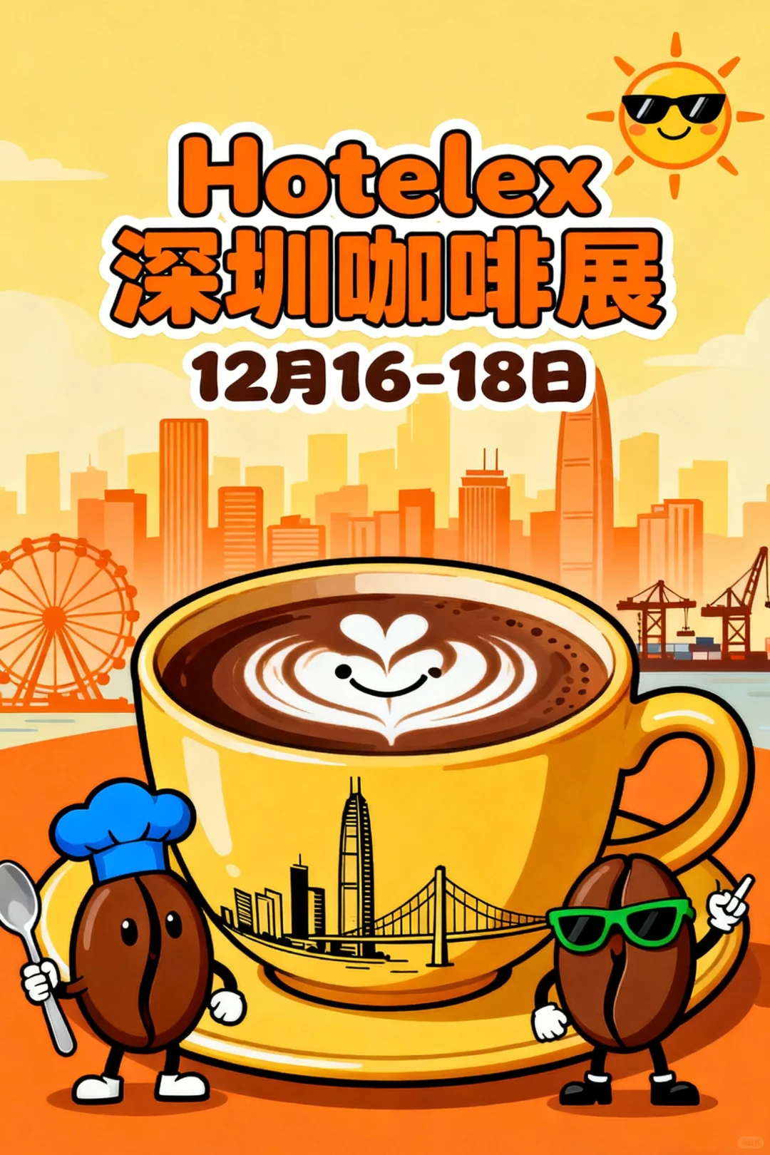 ?Hotelex咖啡节深圳展｜佛系招募