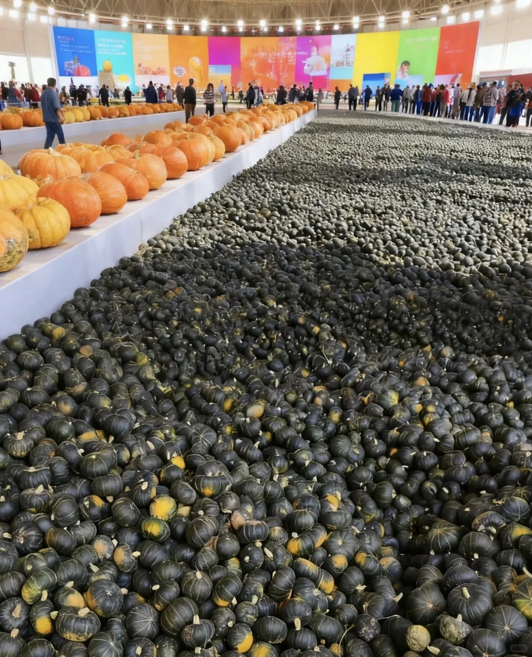 天呐！不好了！贝贝南瓜上展销会了！