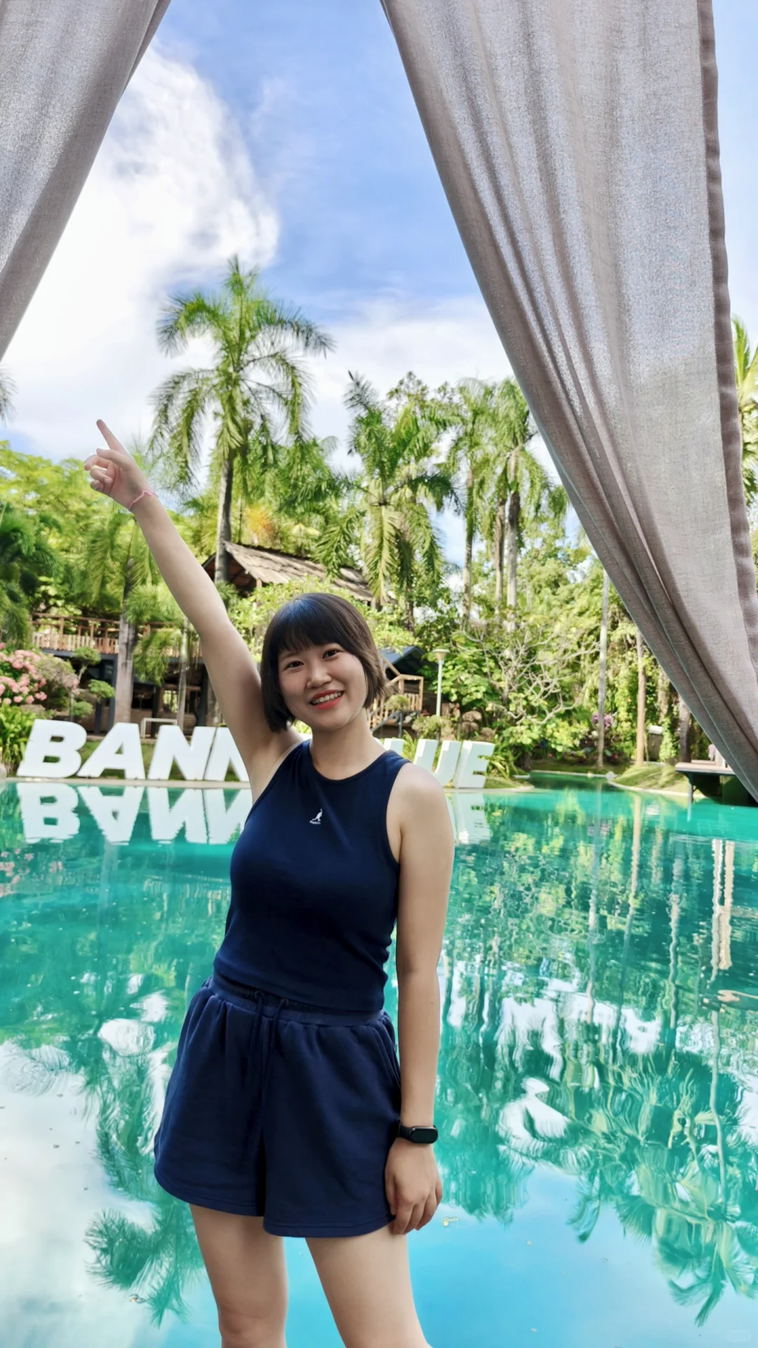 西双版纳花卉园集市·在树下(蓝湖超出片)