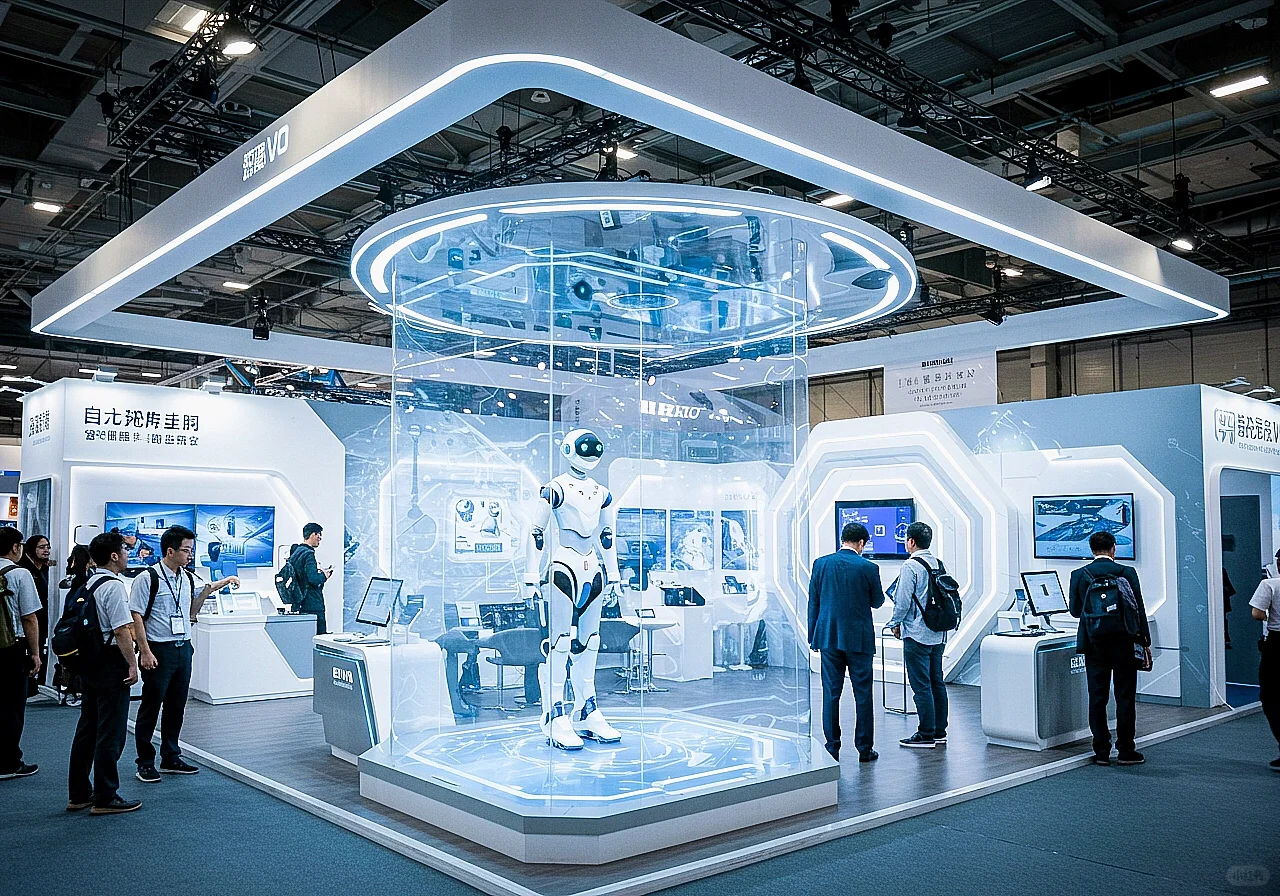 ?️快闪展位展台|机器人EXA×零号机展舱来啦